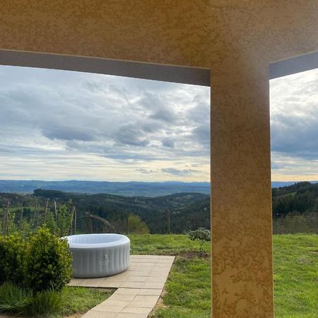 Villa Vue Panoramique & Jacuzzi Prive Saint-Hilaire  Exterior foto